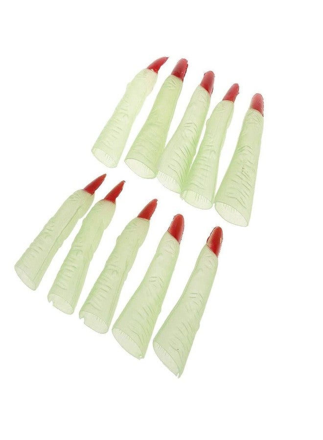 فانسي دريسويل مستلزمات حفلة الهالوين من Fancydresswale لحفلة هالوين مرعبة بطابع الأشباح (مسامير راديوم بأسنان دراكولا) - Image 4